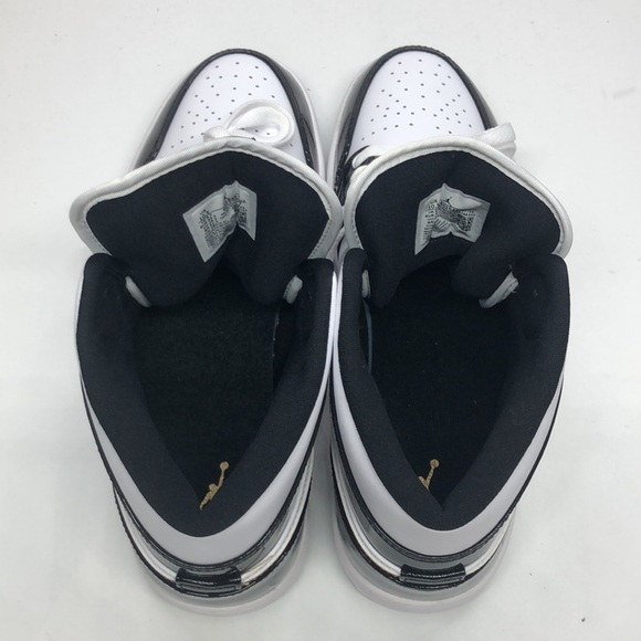 Mens Air Jordan 1 Mid SE Black/White/Gold 852542-007 NWOB - Picture 5 of 5